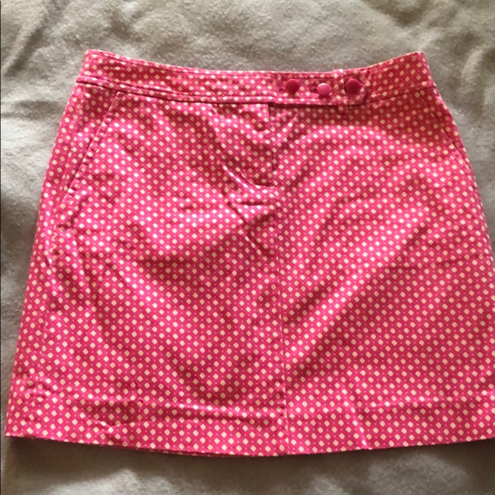 J crew pink skirt